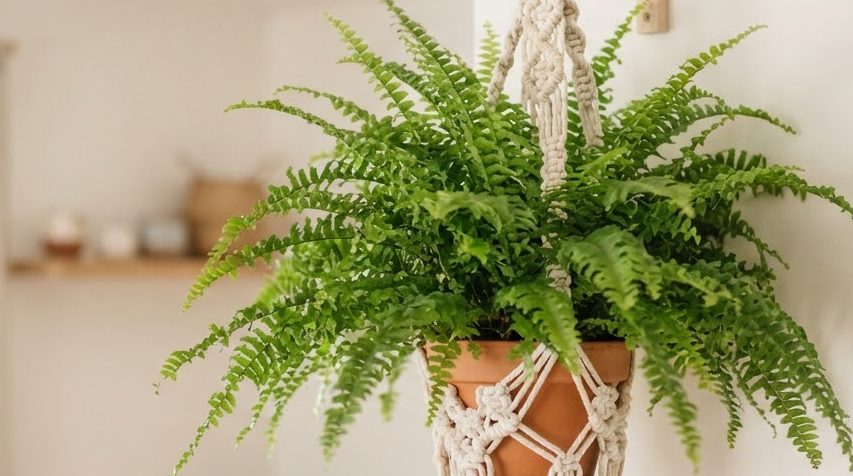 Boston Fern — detail view