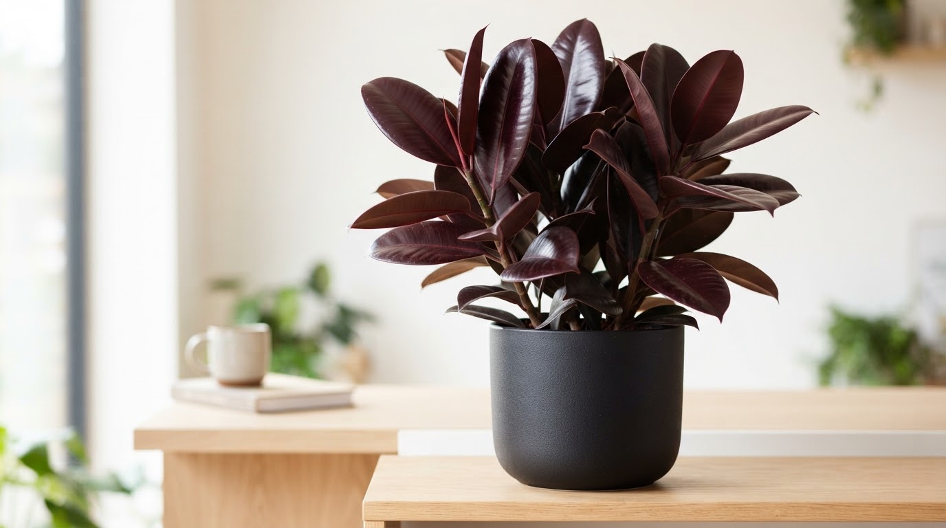Rubber Plant Burgundy — Fresh This Week