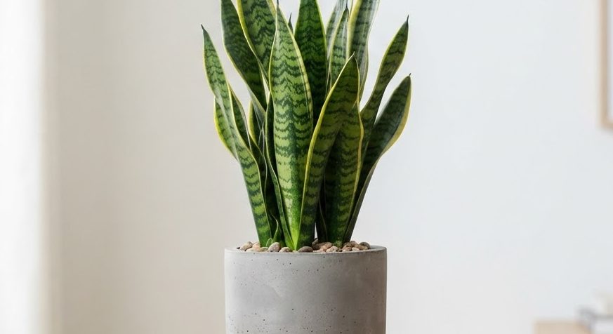 Snake Plant — Medium — detail view